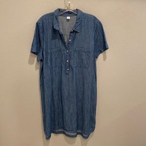 Old Navy denim shirt dress